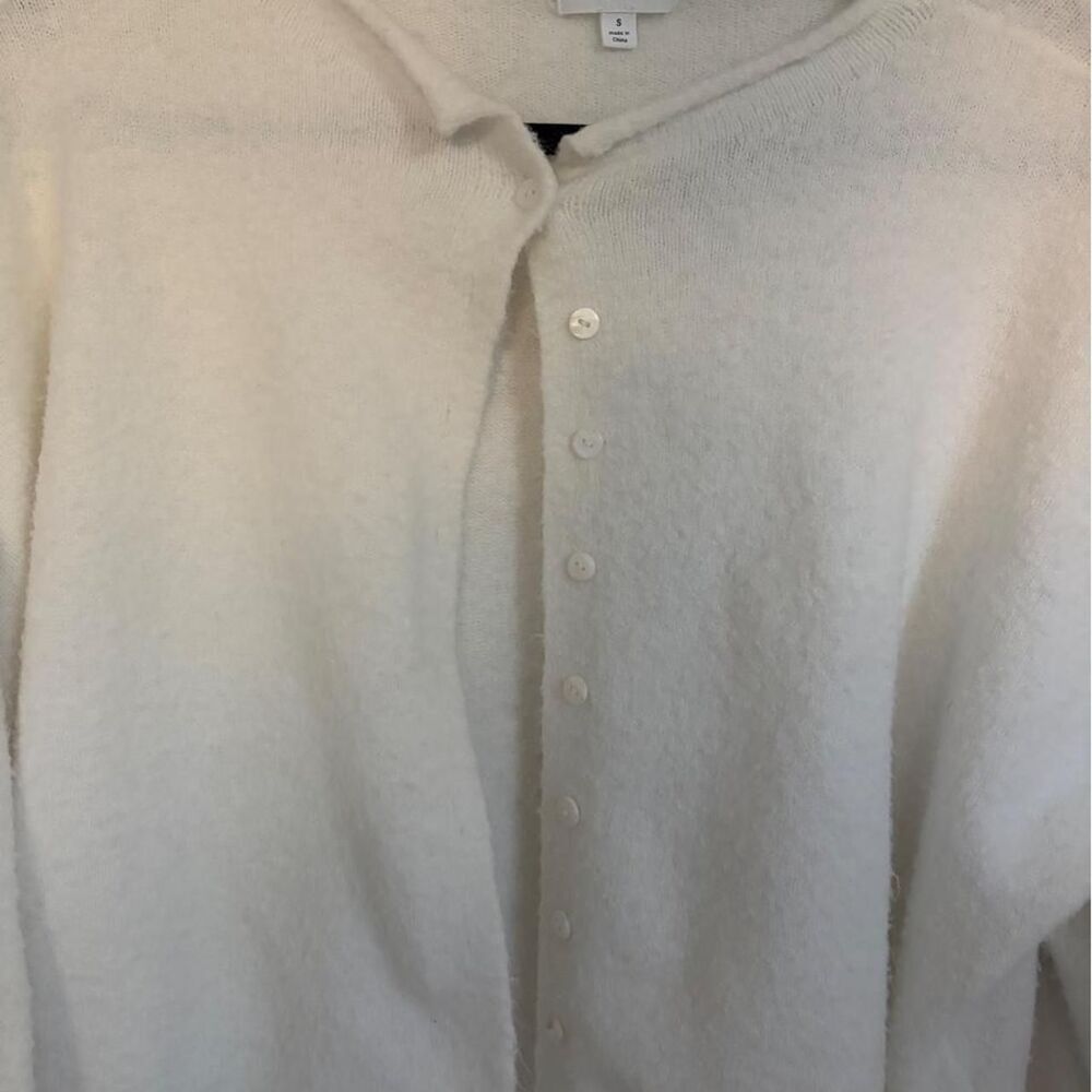 Things Between Women's White and Cream Cardigan - Picture 8 of 8